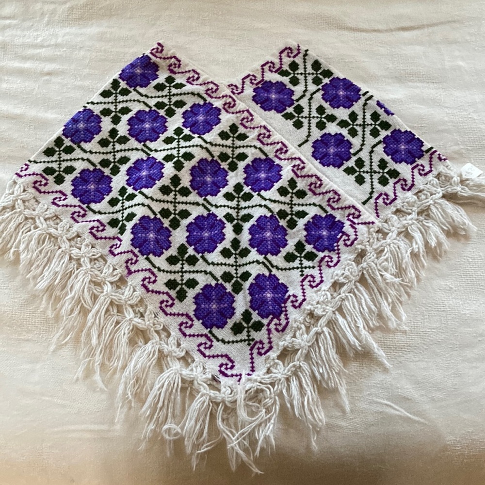 Authentic Mexican Poncho size small
